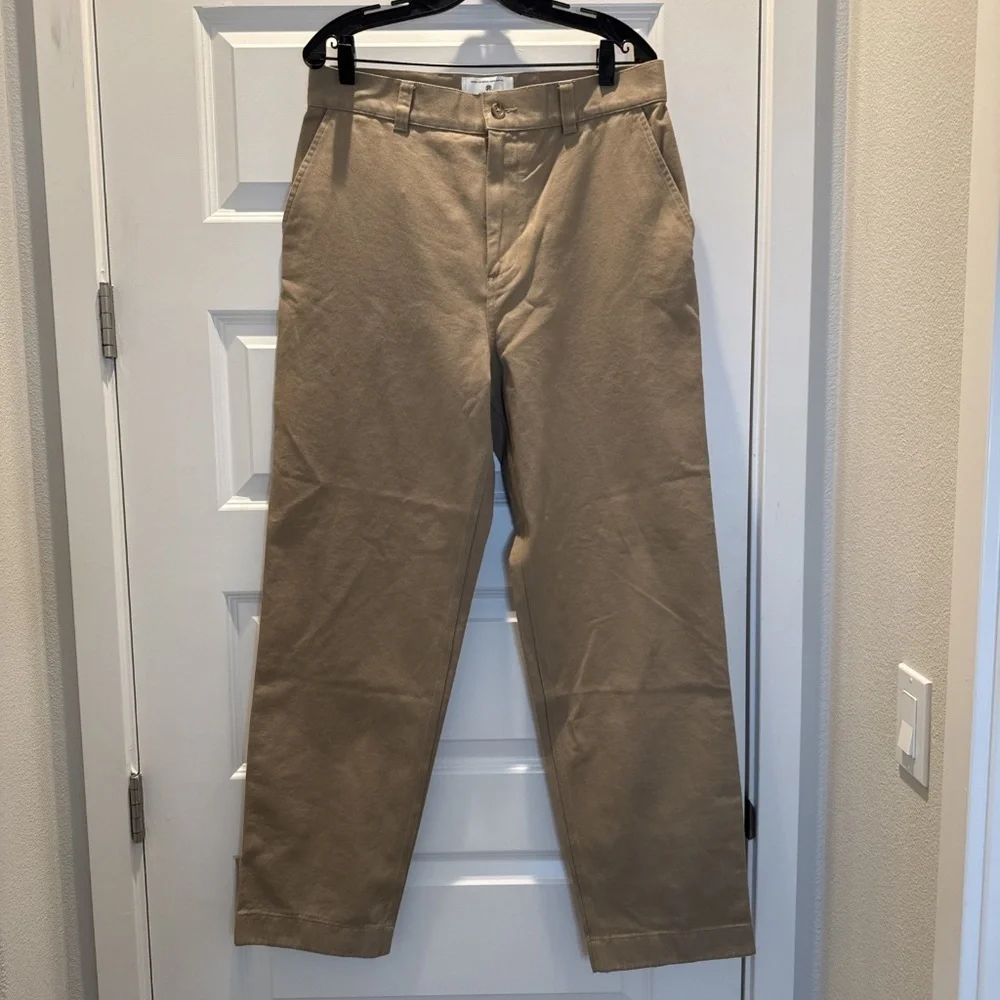 Reigning Champ Cotton Chino Ivy Pant – Vault Khaki Size 31